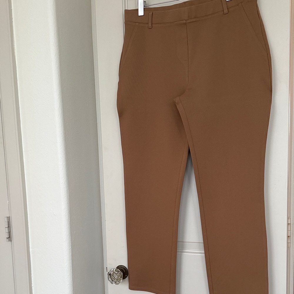 Quince Camel/Tan Stretch Pants